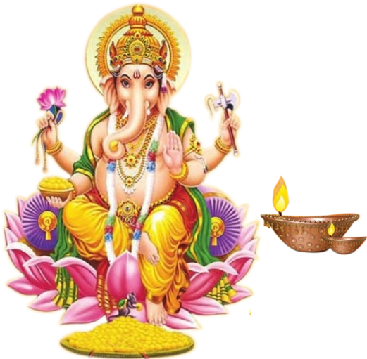 Sri Vinayaka Computers - Happy Ganesh Chaturthi 2018 (528x521), Png Download