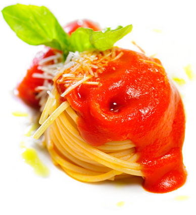 Pasta Di Martino Spaghetti - Pasta Pomodoro (390x450), Png Download