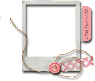 Polaroid Frame Hanging Png Adopt Africa Digital Designs - Cute Polaroid Frame Png (400x353), Png Download