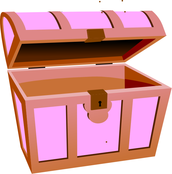 Treasure Chest Clip Art Free - Treasure Chest Clip Art (594x600), Png Download