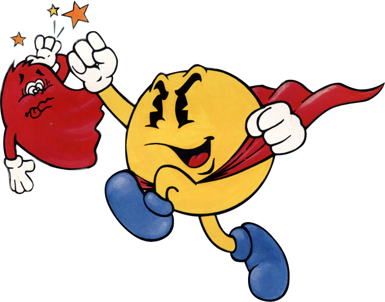 Super Pac-man - Pac Man Atari Png (762x598), Png Download