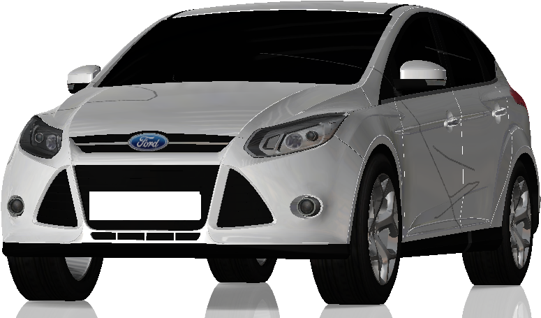 Myrendercar - Ford Motor Company (886x507), Png Download