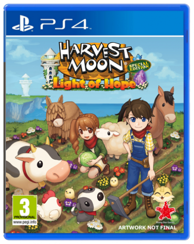 Light Of Hope Ps4 - Harvest Moon Light Of Hope Special Edition (500x500), Png Download