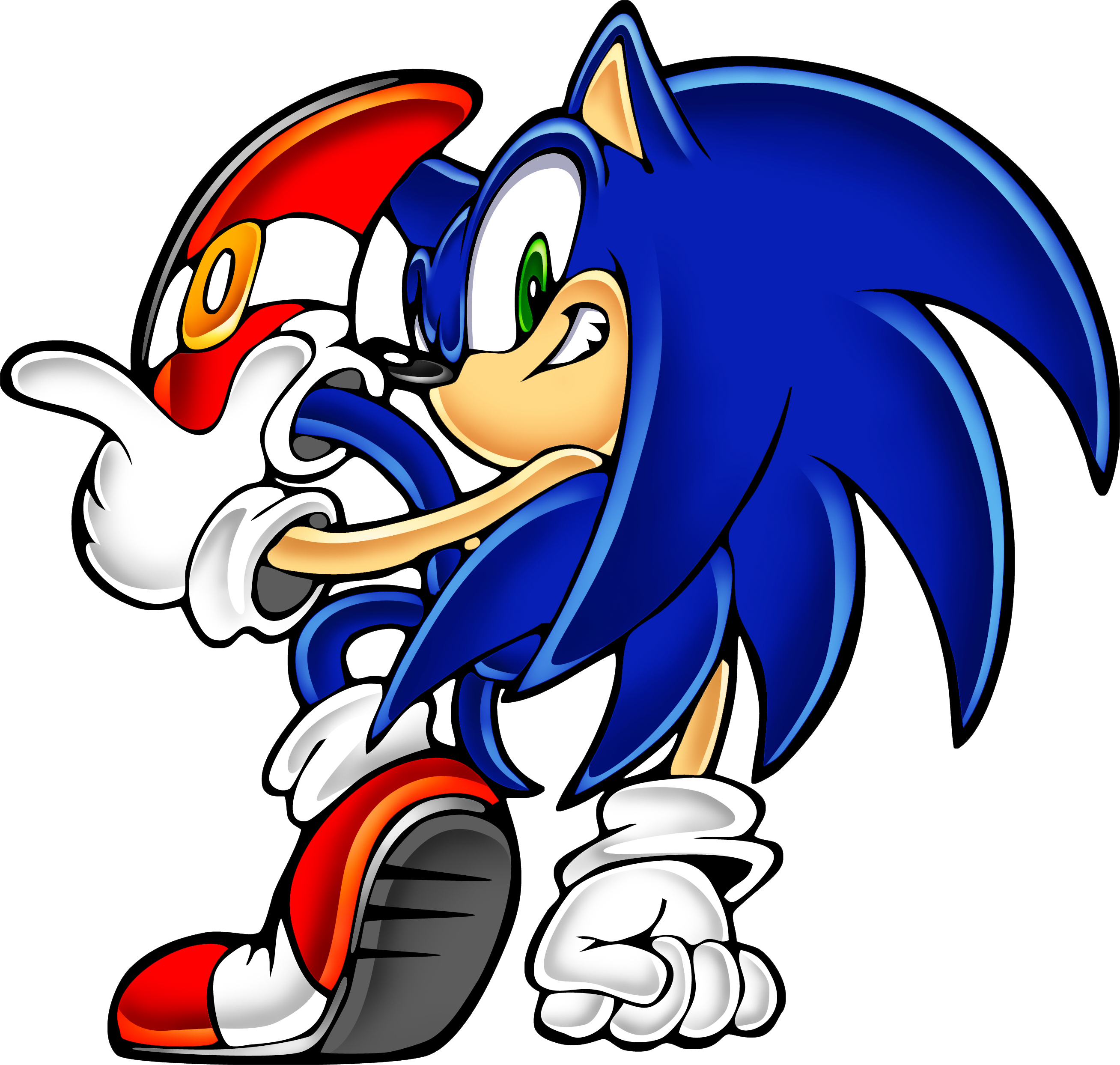 View Samegoogleiqdbsaucenao Sa1 S D62flk0 , - Sonic Adventure Official Art (2616x2487), Png Download