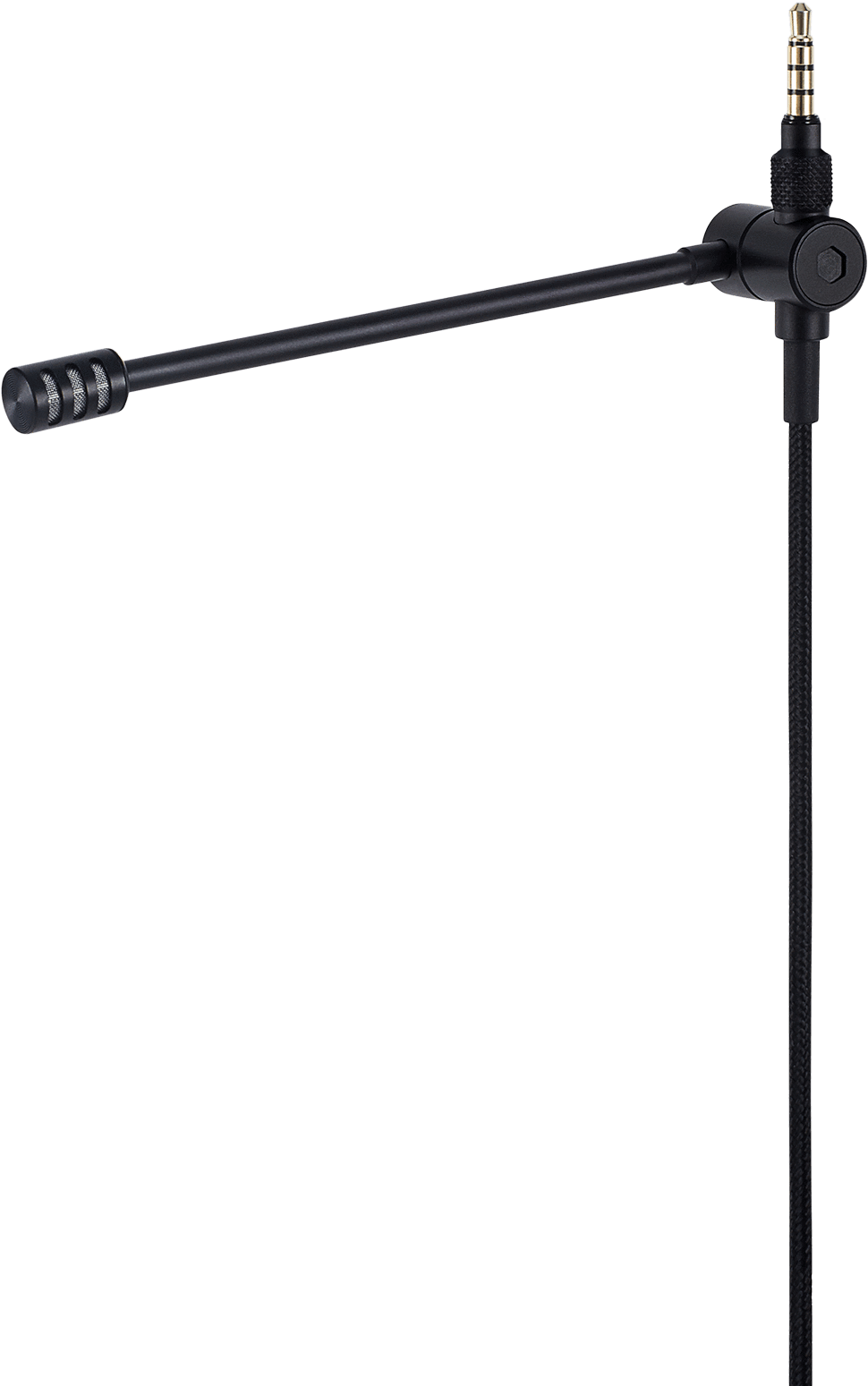 Unidirectional Microphone - Master & Dynamic Mm800 Headphone Boom Mic (black) (1600x1600), Png Download