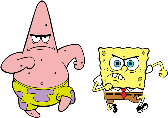 Download Spongebob Squarepants, Patrick Star - Bob - Full Size PNG ...