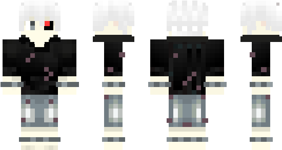 Minecraft Skin Xxxtentacion - Minecraft (600x348), Png Download