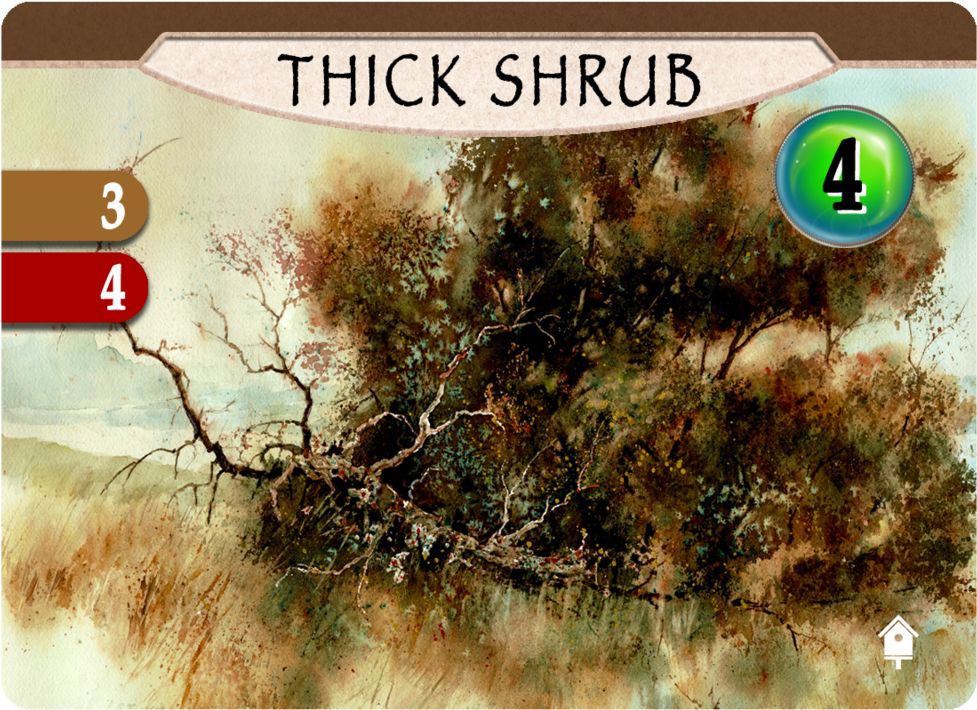 4 Thick Shrub (1000x1000), Png Download