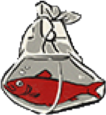 Redherringbadge - Red Herring Badge Steam (400x398), Png Download