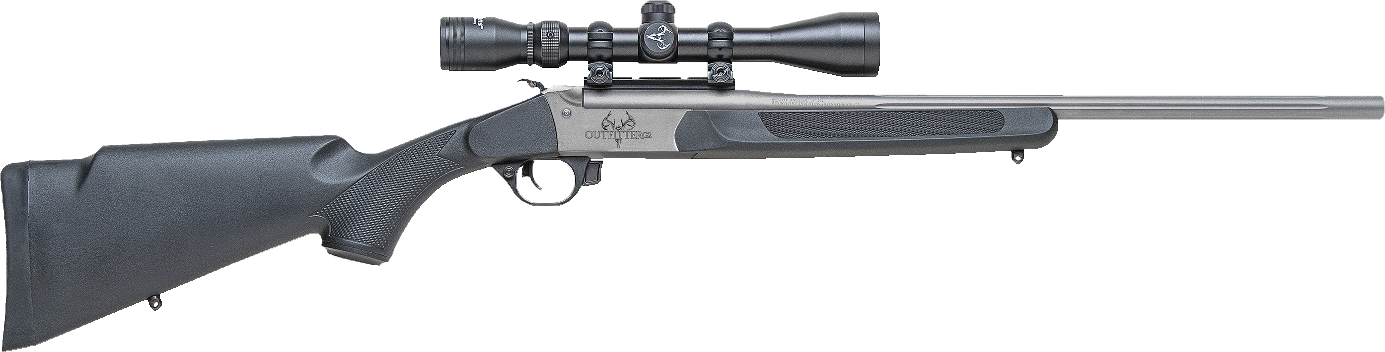 Cartridge Rifles - Single Shot 357 Mag Rifle (2789x710), Png Download