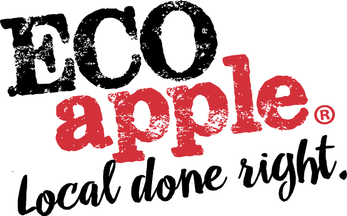 Eco Apple Logo Red Tomato - Love With A Paw Queen Duvet (689x429), Png Download