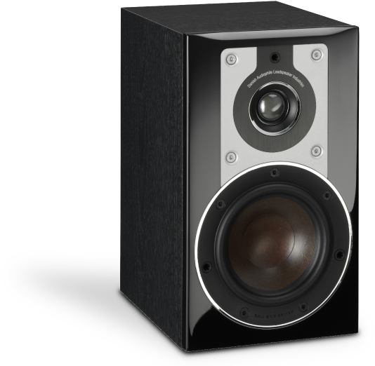 Dali Opticon 1 Bookshelf Speakers - Dali Opticon 2 Black (738x537), Png Download