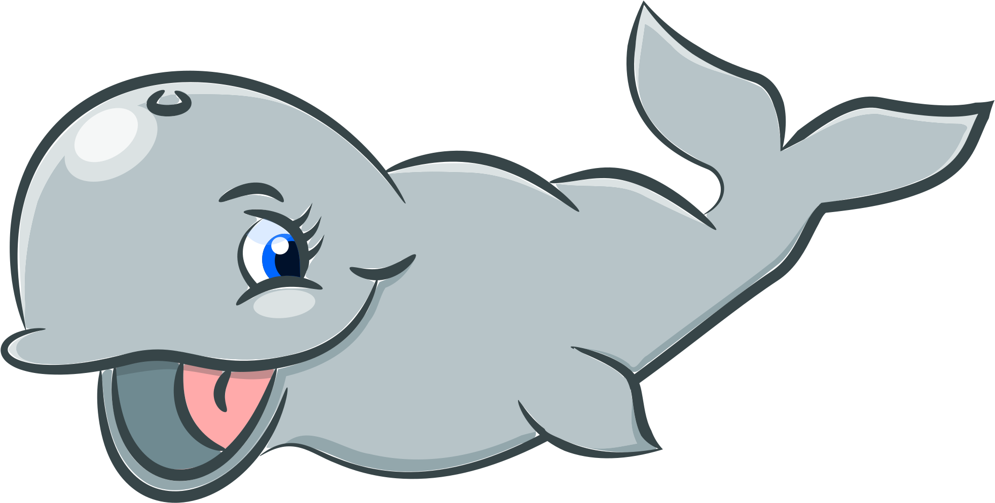 Cliparts Similar To Whale Clipart Sea Animal - Whales (722x418), Png Download