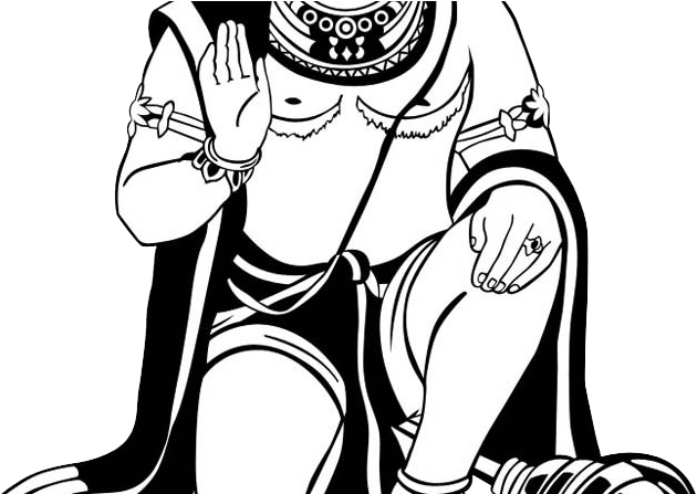 Hanuman Sticker For Bike (850x446), Png Download
