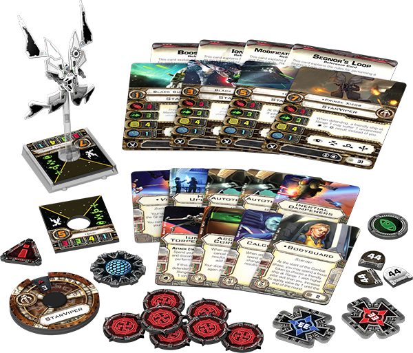Starviper Expansion Pack - Scum X Wing Miniatures (600x513), Png Download