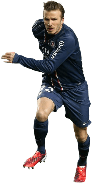 10 Celebrity Png Images Free Cutout People For Architecture, - David Beckham Soccer Png (960x676), Png Download
