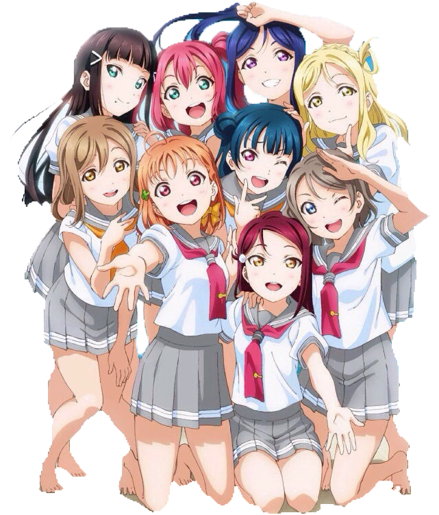 Love Live Sunshine Png - Love Live Sunshine Art (640x796), Png Download