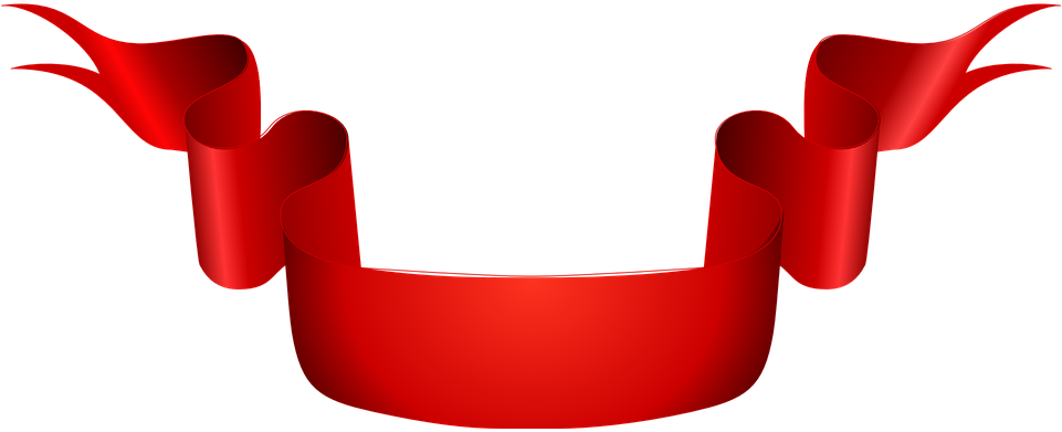 Christmas Ribbon Png - Ribbon With No Background (600x240), Png Download