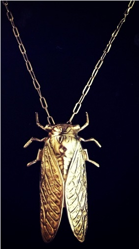 Cicada Necklace (500x500), Png Download