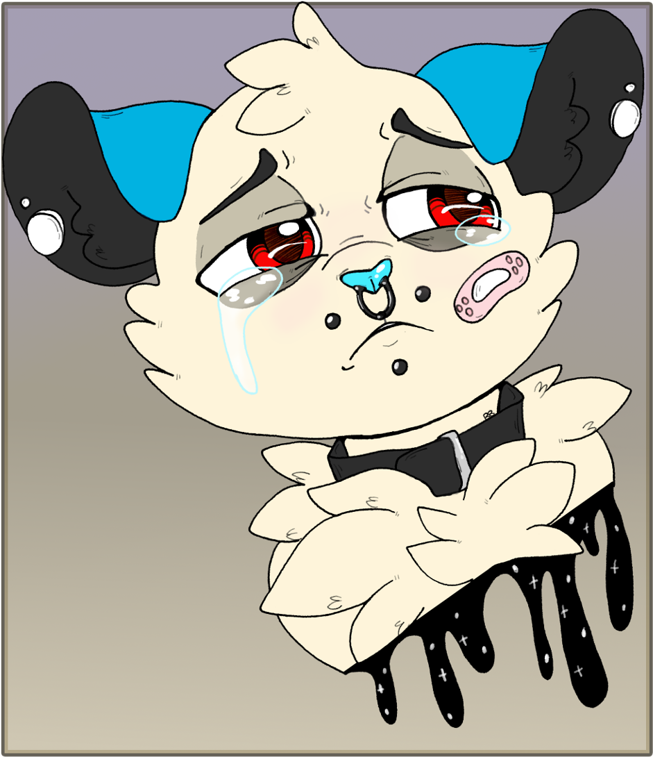 Shh No More Tears - Cartoon (1200x1200), Png Download