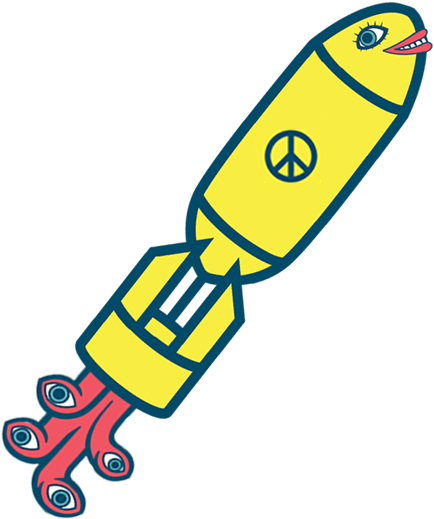 Yellow Submarine (481x520), Png Download