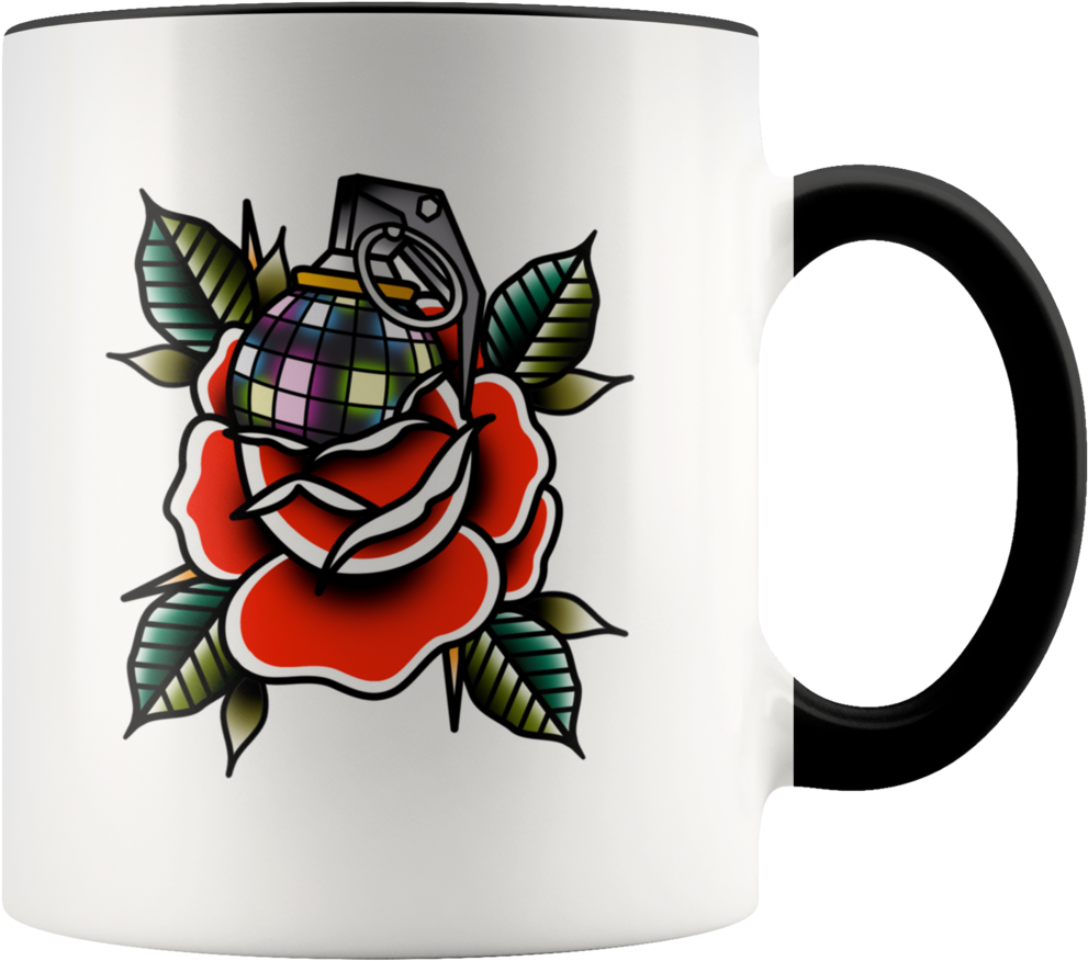 Fortnite Battle Royale Boogie Bomb Rose Accent Mug - Mug (1024x1024), Png Download