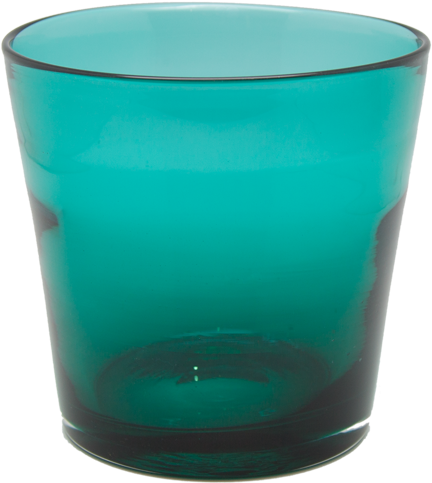 Vintage Teal Glass Ice Bucket - Pint Glass (1024x1024), Png Download