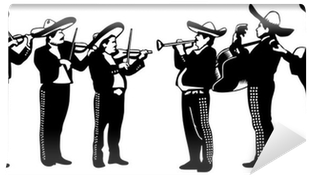 Cartoon Mariachi (400x400), Png Download