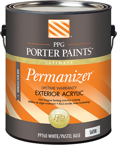 Permanizer® Exterior Acrylic Paint - Porter Paint (398x493), Png Download