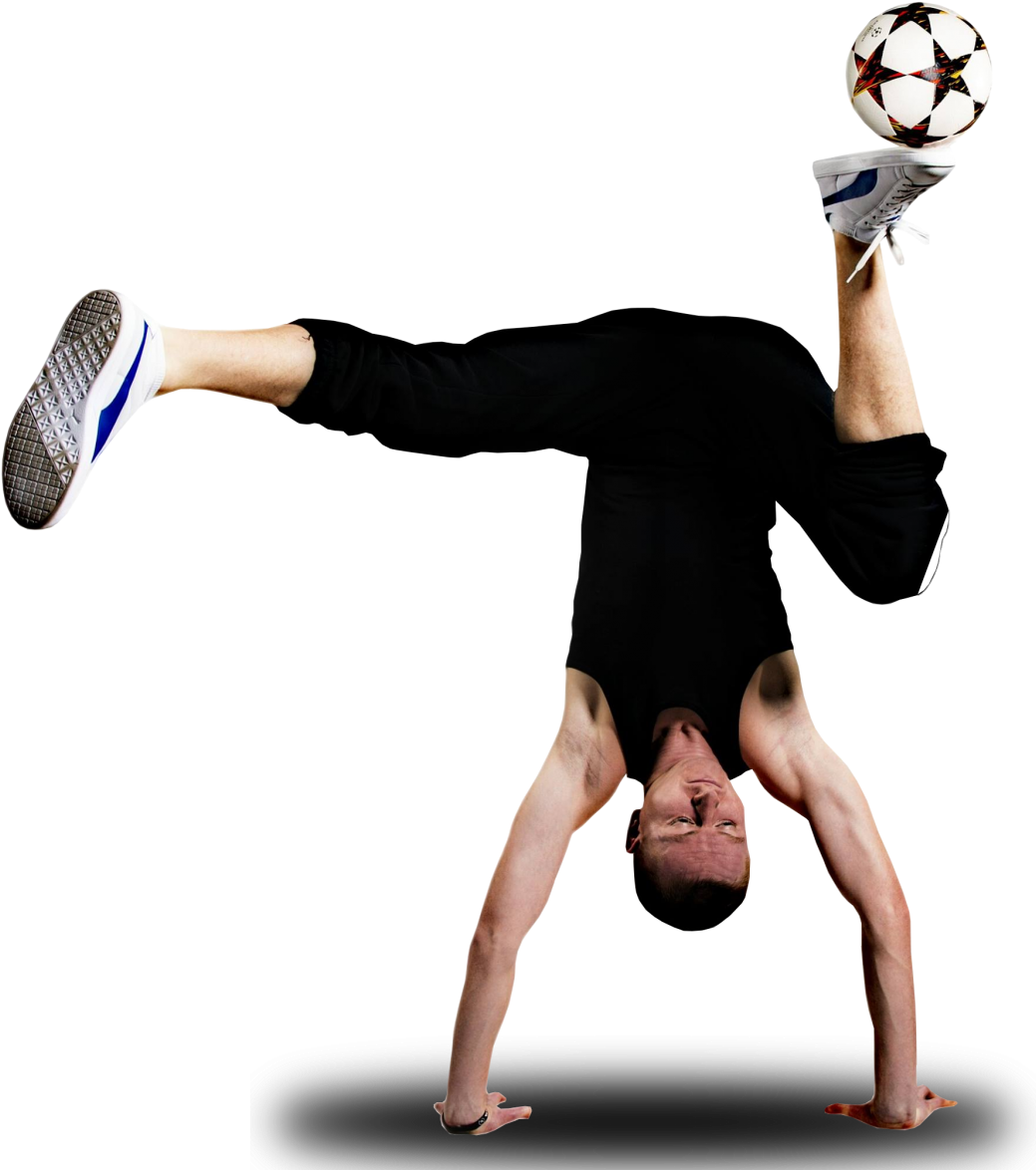 Dawidkx - Kick Up A Soccer Ball (1066x1200), Png Download