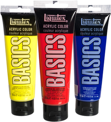 Liquitex Red Acrylic Paint (490x460), Png Download