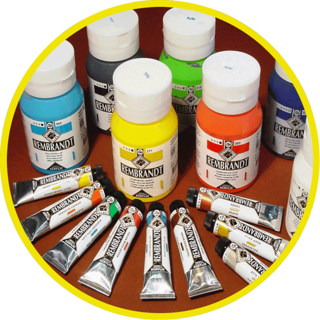 Acrylic Painting Lessons On The Mac App Store - Акриловая Краска Для Аэрографа (630x630), Png Download