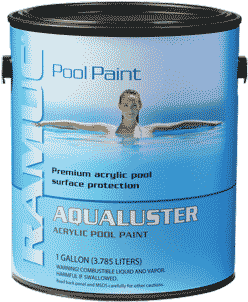 Ramuc Aqualuster Pool Paint (350x365), Png Download