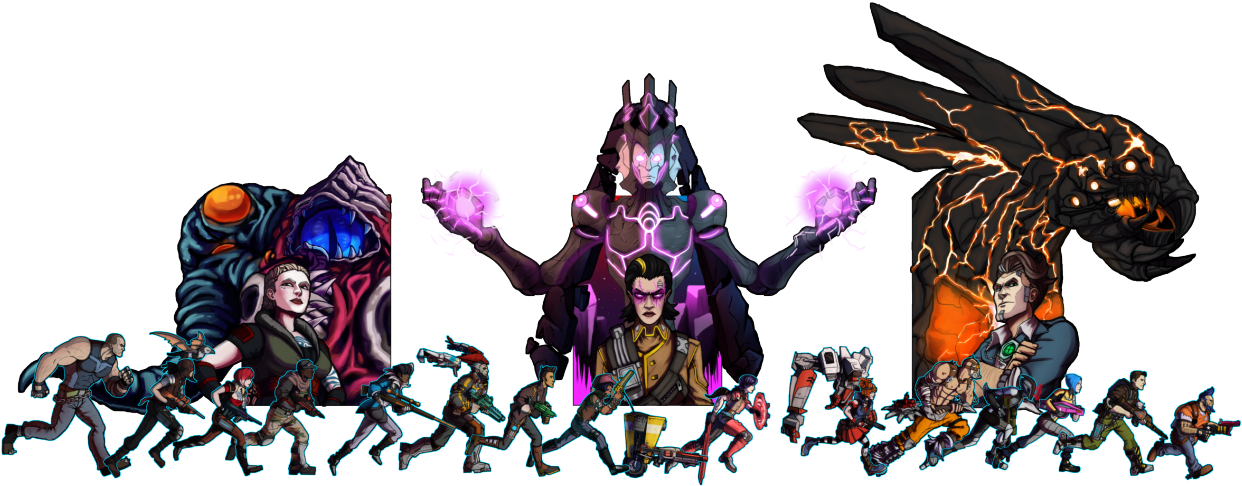 Mordecai The Hunter - Borderlands (1280x528), Png Download