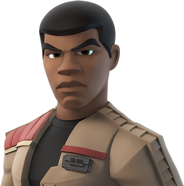 Finn Close Up - Disney Star War Characters (692x655), Png Download