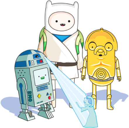 Star Wars, Adventure Time, And Finn Image - Finn Star Wars Adventure Time (480x480), Png Download