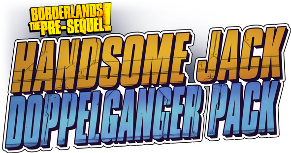 Handsome Jack Logo - 2k Borderlands: The Pre-sequel - Handsome Jack Doppelganger (1358x386), Png Download