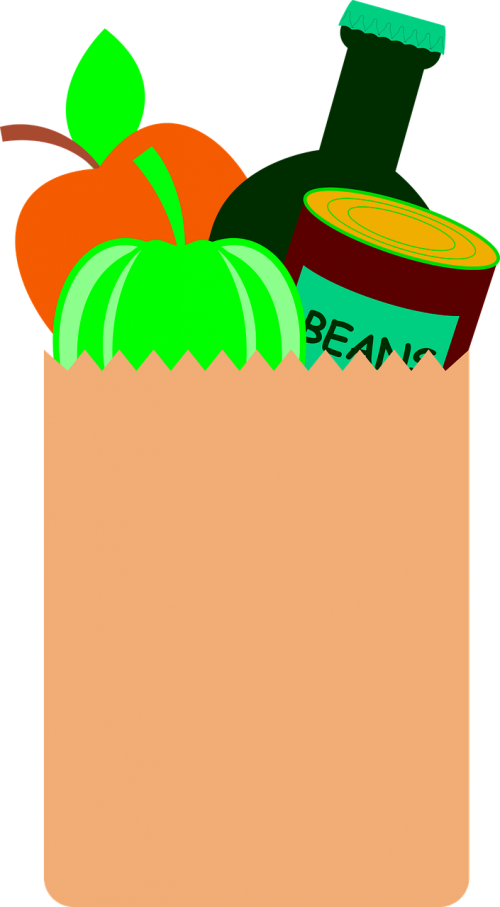 Grocery - Food Clipart Transparent Background (500x907), Png Download