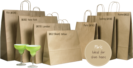 Small - Rip Curl Paper Bag (550x400), Png Download