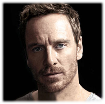 "icon" Magazine Portrait Session - Michael Fassbender Icon (363x360), Png Download