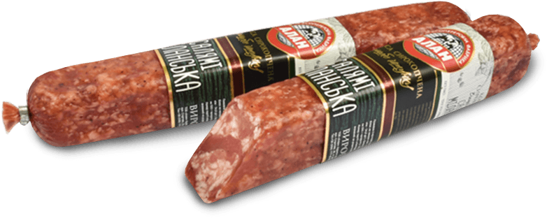 Dry Smoked Sausage High Grade - Cervelat (828x485), Png Download