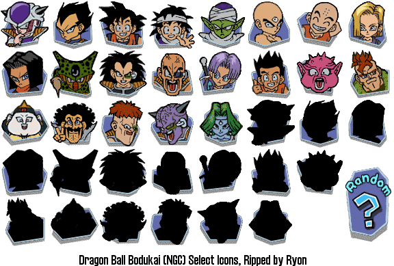 Dragon Ball Z Character Icons (576x400), Png Download