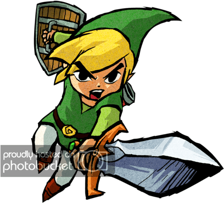 Because It Didn't Look As Serious As People Had Hoped - Link Wind Waker (494x451), Png Download