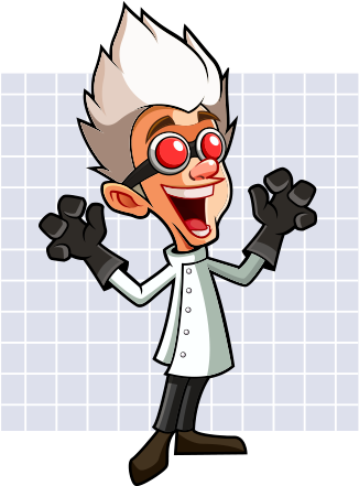 Clip Royalty Free Download Art Pinterest Scientists - Crazy Scientist Cartoon Character (400x450), Png Download