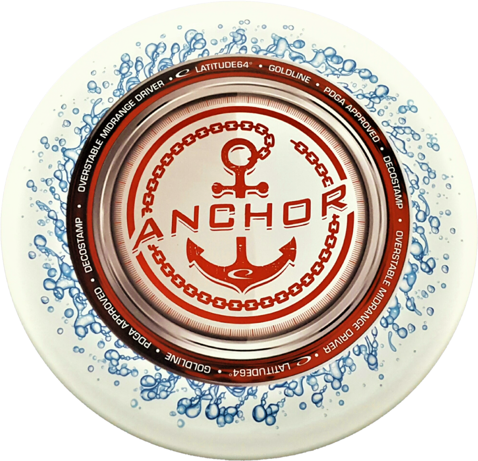 Latitude 64 Anchor Gold Line Midrange - Plate (1080x1080), Png Download