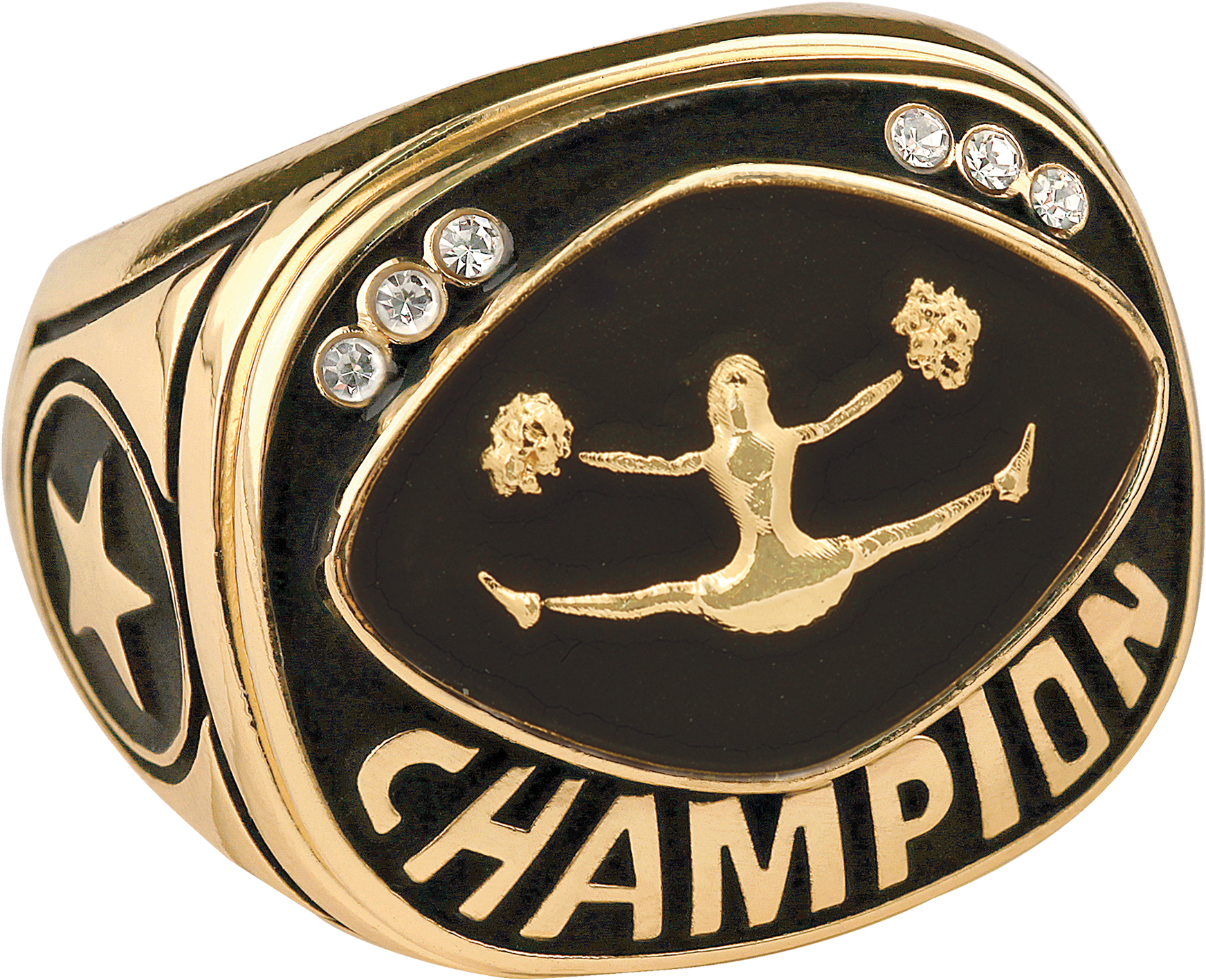 Gold Cheer Champion Ring - State Champ Wrestling Rings (1800x1800), Png Download