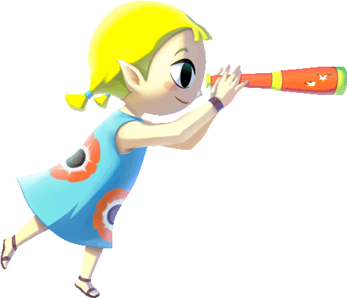Aryll Looks Great In Hd - Aryll Wind Waker Hd (600x600), Png Download