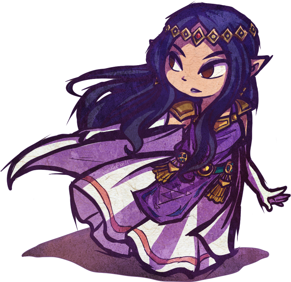 Resized To 84% Of Original - Zelda Between Worlds Princess Hilda (1009x941), Png Download