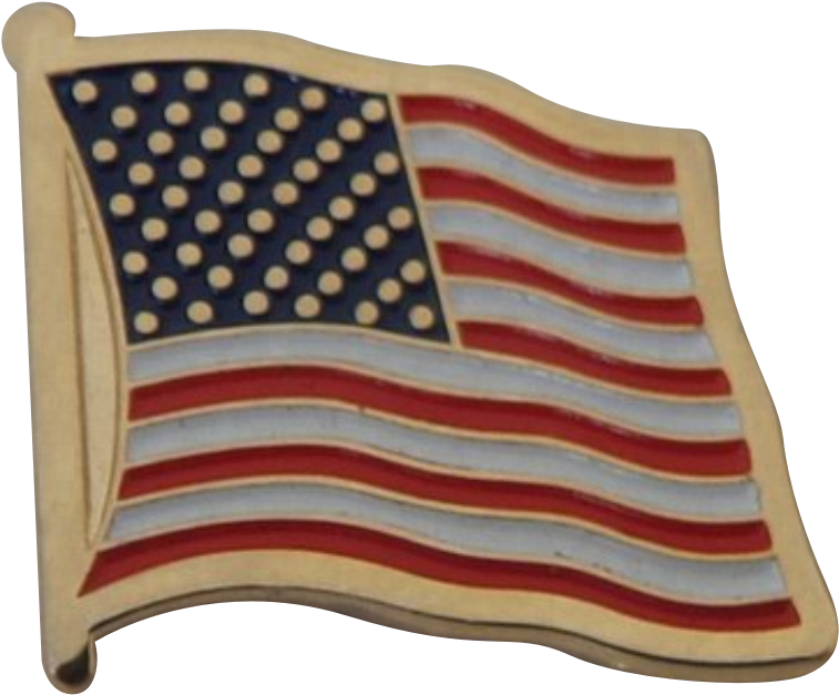 <strong>country</strong> Flag Pin American - Flag Of The United States (944x944), Png Download