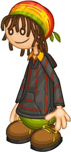 Hacky Zak - Papa Louie Hacky Zak (257x500), Png Download